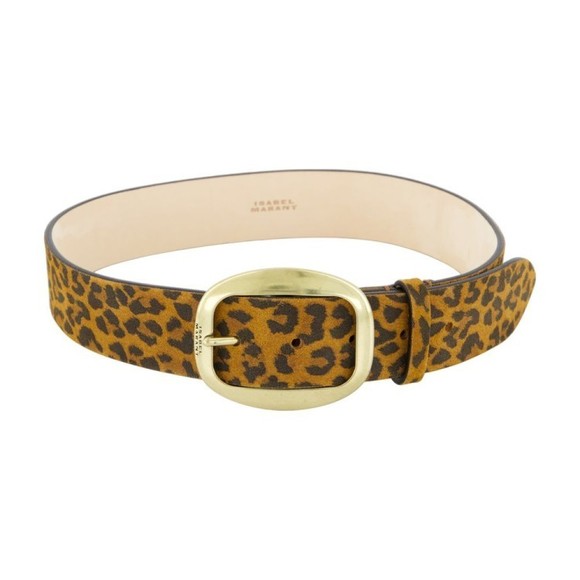 Isabel Marant Dara Ga Belt - Leather - Printed - NWT - Picture 1 of 1